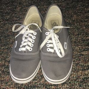 Grey vans size 7.5